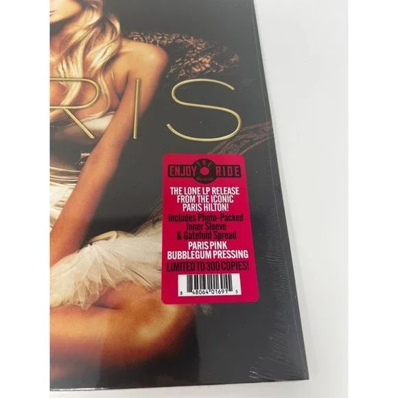 PARIS HILTON Pink Bubblegum Vinyl LP Exclusive Limited Edition ONLY 300 Copies - Picture 4 of 9